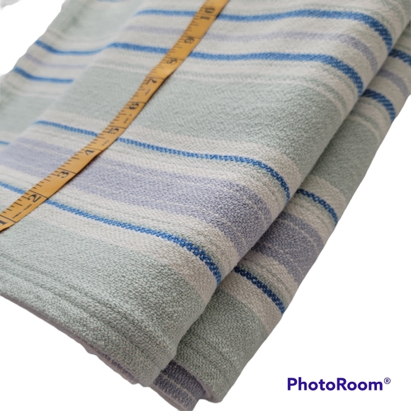 L.L. Bean Bedding Ll Bean Blanket Maine Twill Twin Cotton Coastal